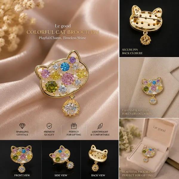 Multicolor_Rhinestone_Hello_Kitty_Brooch_For_Women