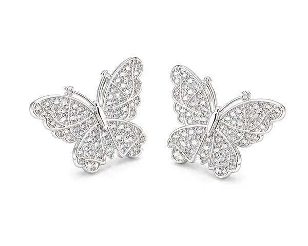 Silver_Tone_Crystal_Butterfly_Stud_Earrings_For_Women
