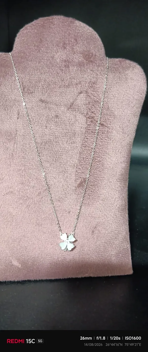 Silver_Tone_Butterfly_Pendant_Necklace_For_Women