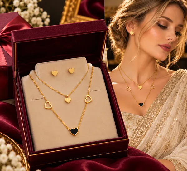 Royal_Heart_Harmony_Layered_Necklace_&_Earring_Set