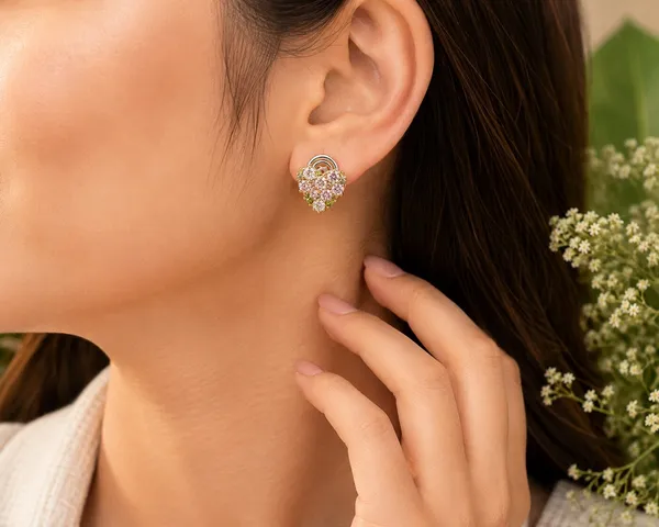 Gold_Tone_Heart_Shaped_Stone_Drop_Earrings_For_Women
