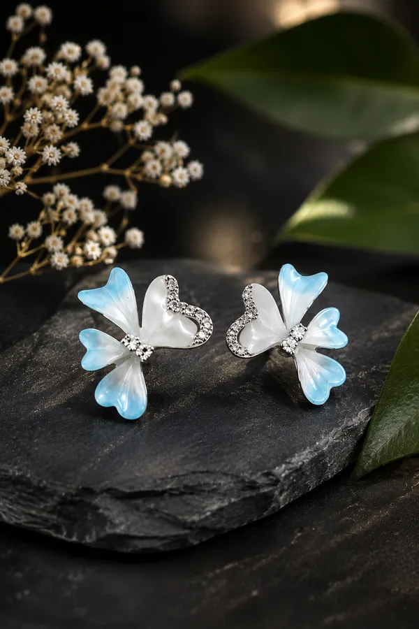 Blue_Butterfly_Heart_Crystal_Stud_Earrings