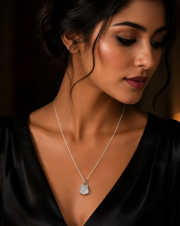 Silver_Tone_Decorative_Pendant_Necklace
