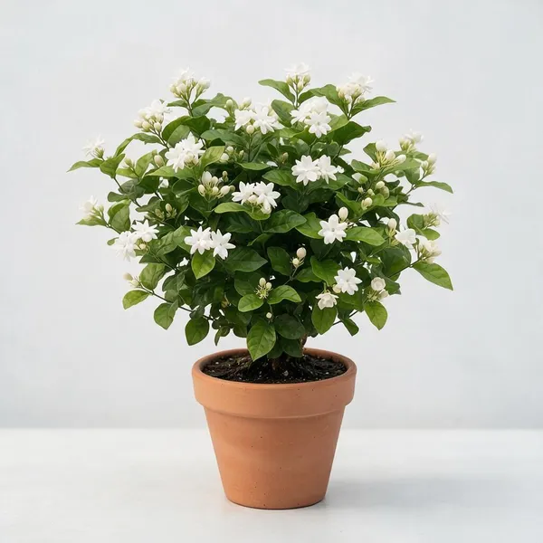 White_Jasmine_Live_Flowering_Plant_In_Terracotta_Pot