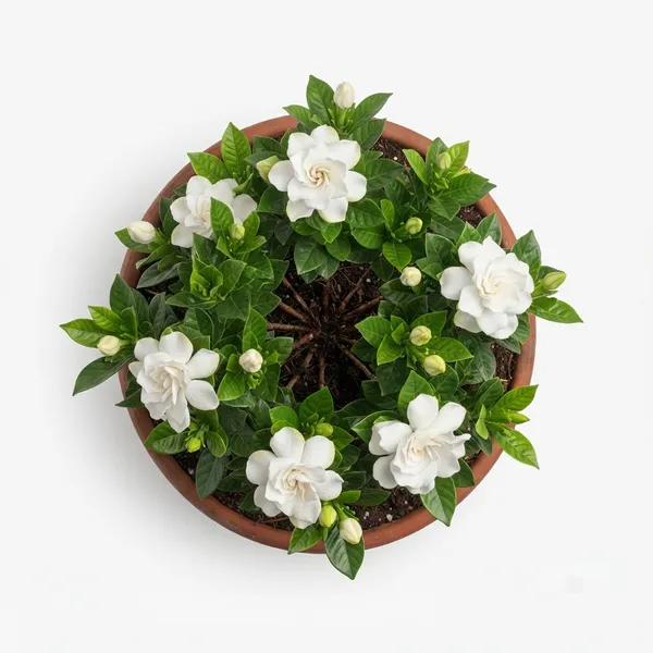 White_Gondhoraj_Flowering_Live_Plant