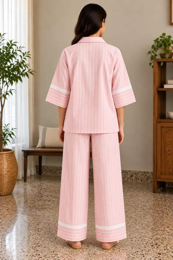 Pink_Handloom_Pant_Set