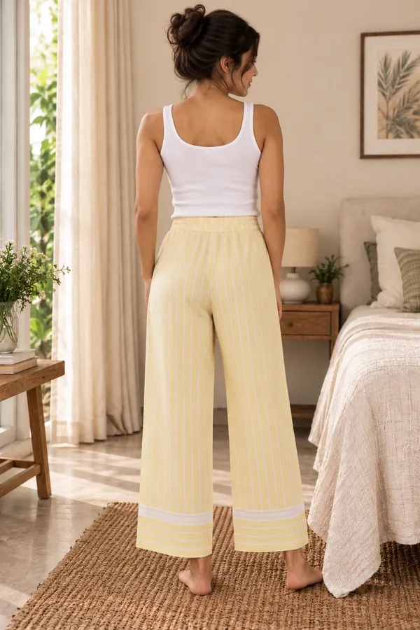 Soft_Lemon_Yellow_Cotton_Lounge_Pants_With_Lace_Trim