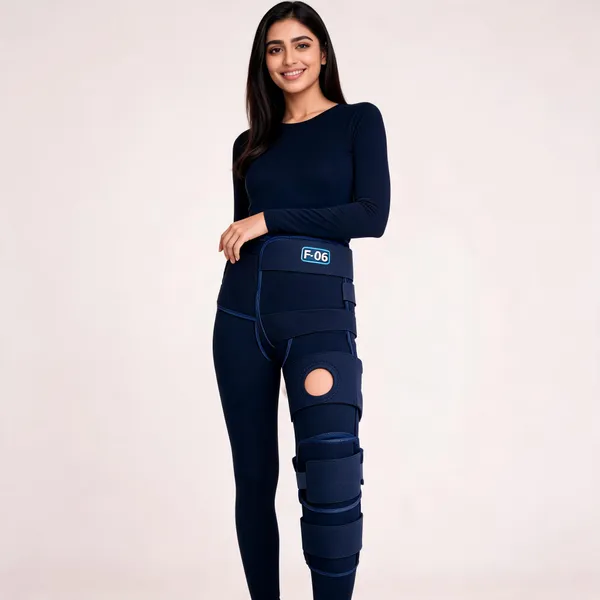 Saket_Ortho_Rehab_Full_Leg_Knee_Immobilizer_Post_Op_&_Fractures