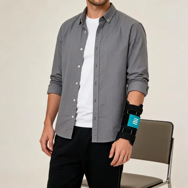 Saket_Ortho_Rehab_Telescopic_Rom_Knee_Brace_Post_Surgery