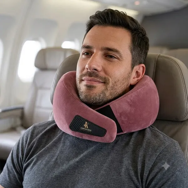Mauve_Pink_Hi-Per_Memory_Foam_Travel_Neck_Pillow_For_Travelers_And_Commuters