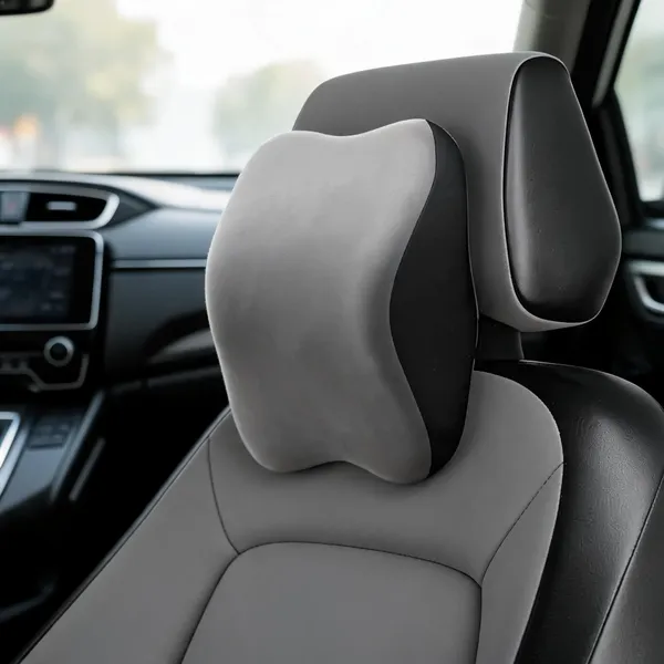 Grey_Hi-Per_Memory_Foam_Car_Neck_Rest_Pillow_For_Car_Drivers_And_Passengers