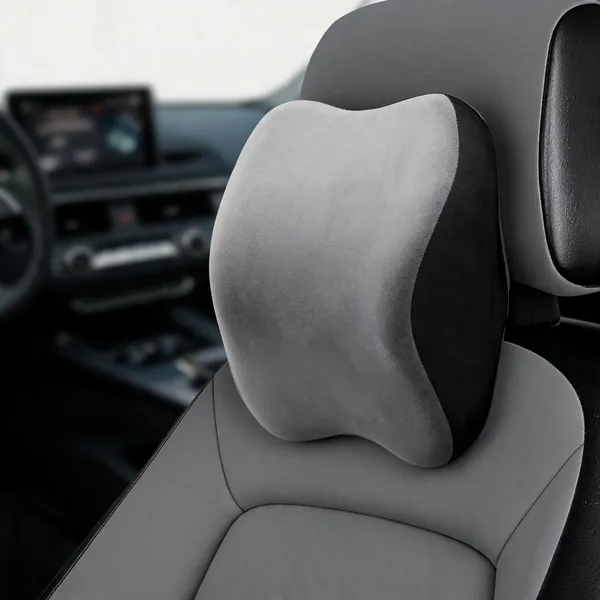 Grey_Hi-Per_Memory_Foam_Car_Neck_Rest_Pillow_For_Car_Drivers_And_Passengers