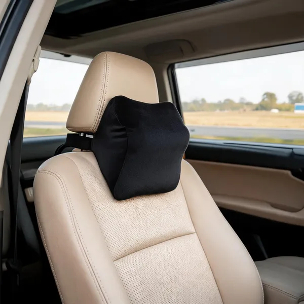 Black_Memory_Foam_Car_Neck_Rest_Pillow_For_Car_Drivers_And_Passengers