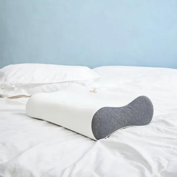 White_Memory_Foam_Cervical_Support_Pillow_For_Men_And_Women