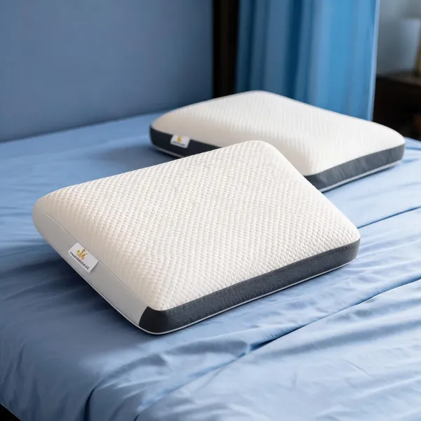White_Memory_Foam_Sleeping_Pillow_Set_For_Couples_And_Families