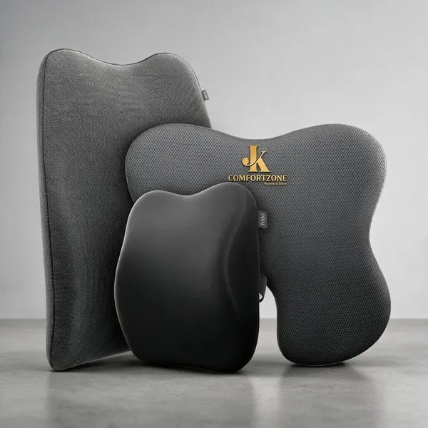 Black_Hi-Per_Memory_Foam_Car_Wedge_Seat_Cushion_Combo_For_Car_Drivers