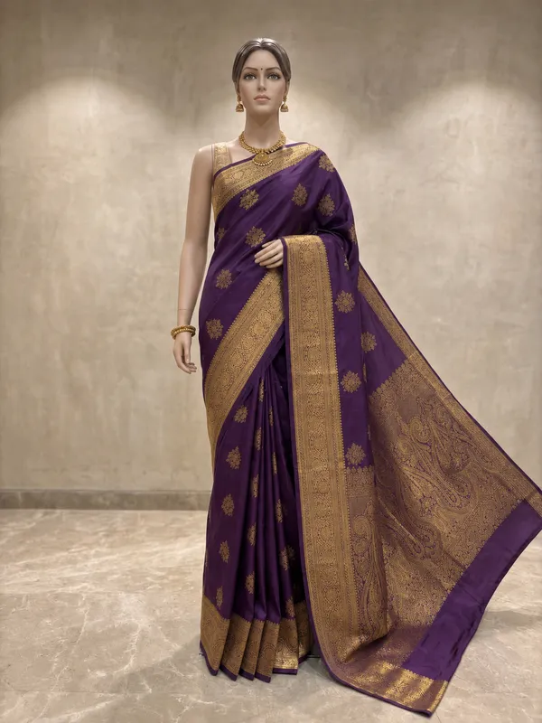 Purple_Traditional_Saree_for_Women