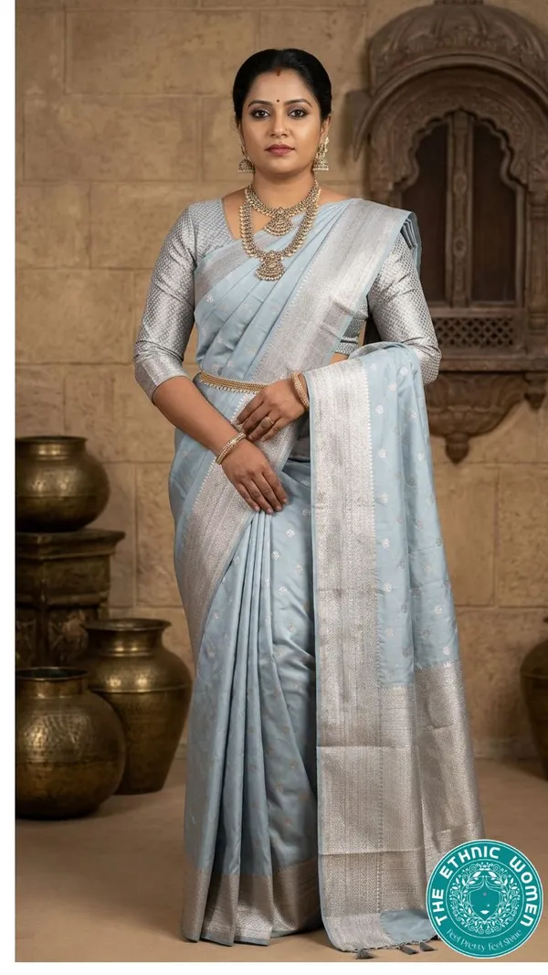 Light_Blue_Zari_Border_Saree_for_Women
