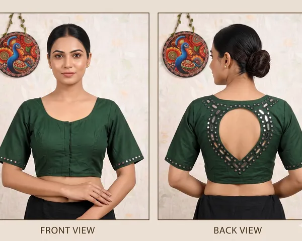 Green_Embellished_Open_Back_Blouse_for_Women