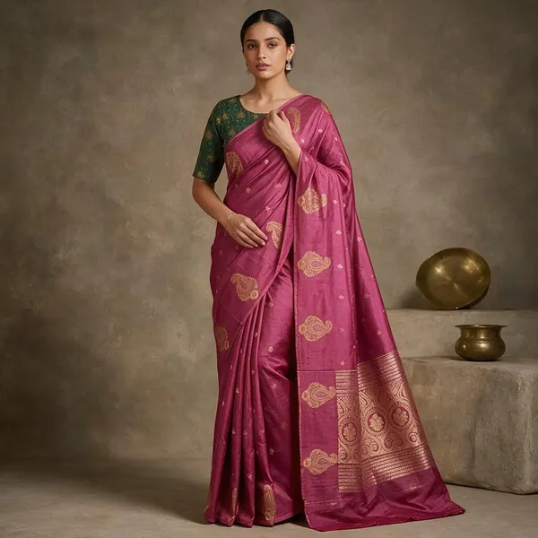 Pink_Viscose_Woven_Paisley_Traditional_Saree_For_Women