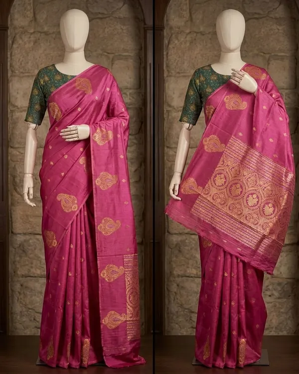 Pink_Woven_Traditional_Saree_for_Women