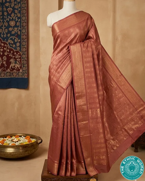 Rust_Silk_Saree_for_Women