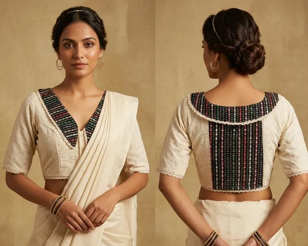 Cream_Patterned_Saree_Blouse_for_Women