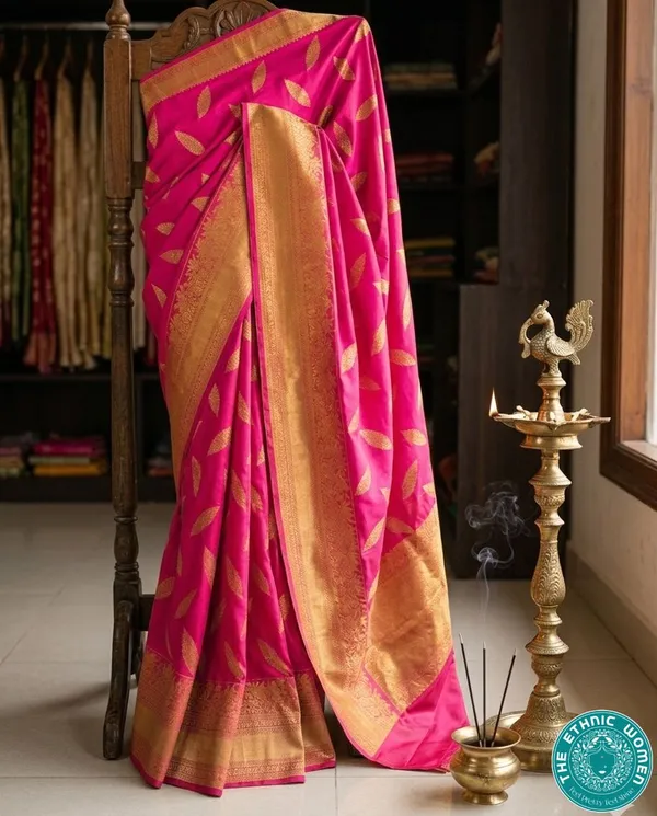 Pink_Silk_Saree_for_Women
