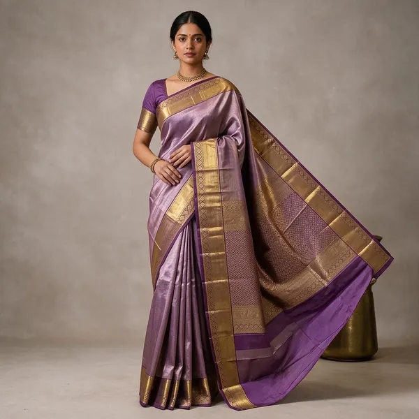 Lavender_Kanchi_Soft_Silk_Woven_Traditional_Saree_For_Women