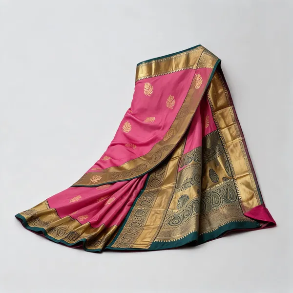Pink__Kanchi_Soft_Silk__Woven_Floral_Traditional_Saree_For_Women