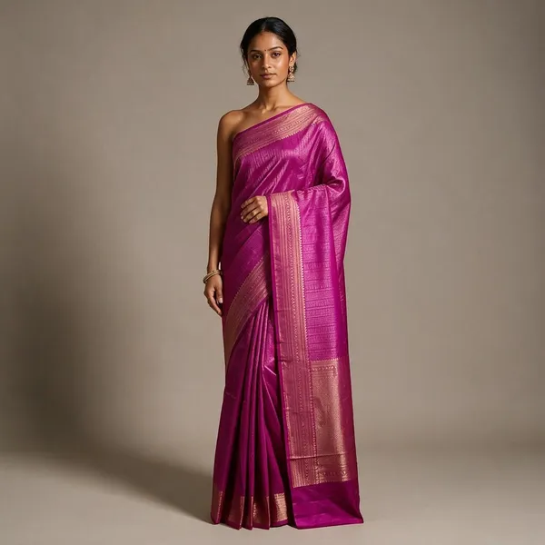 Magenta_Kanchi_Soft_Silk_Traditional_Saree_For_Women