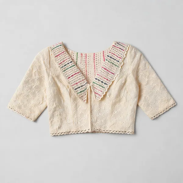 Cream_Akoba_Cotton_Embroidered_Cropped_Blouse_For_Women