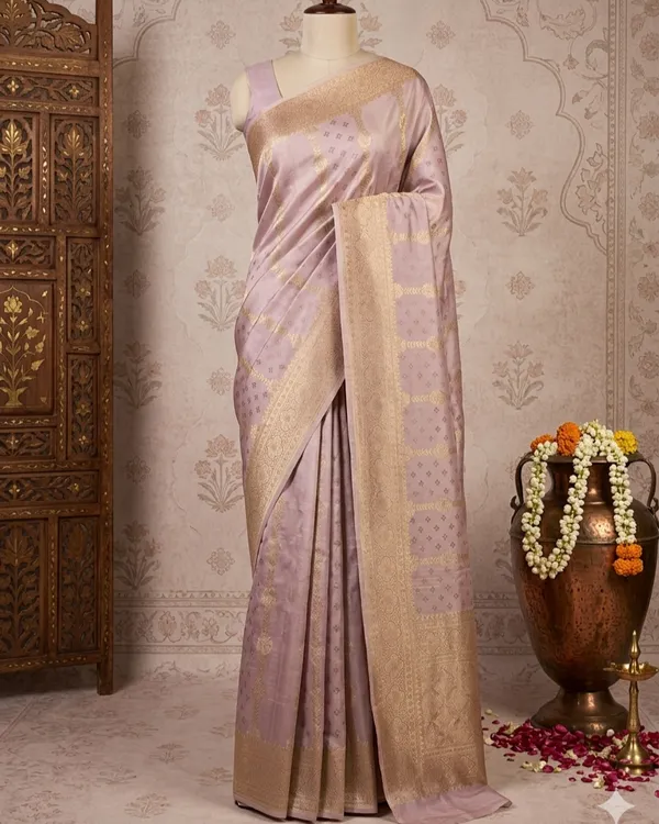 Lavender_Woven_Saree_for_Women
