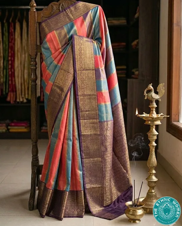 Multicolor_Silk_Saree_for_Women