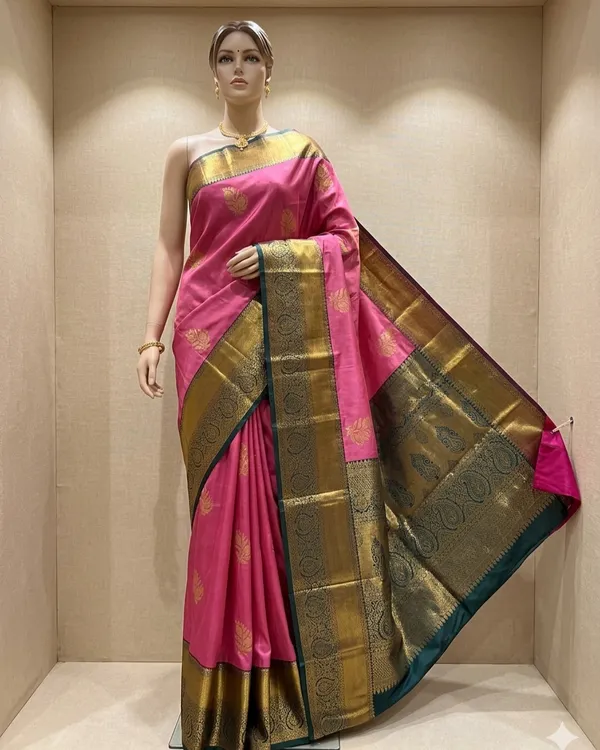 Pink_Silk_Woven_Saree_for_Women