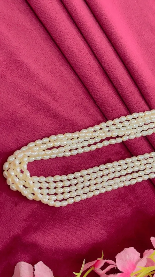 White_Pearl_Style_Multi_Strand_Necklace_for_Women