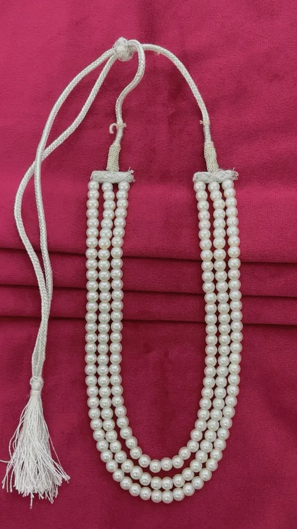 White_Pearl_Multi_Strand_Necklace_for_Women