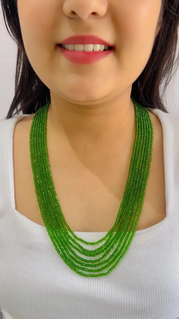 Green_Beaded_Layered_Necklace_for_Women