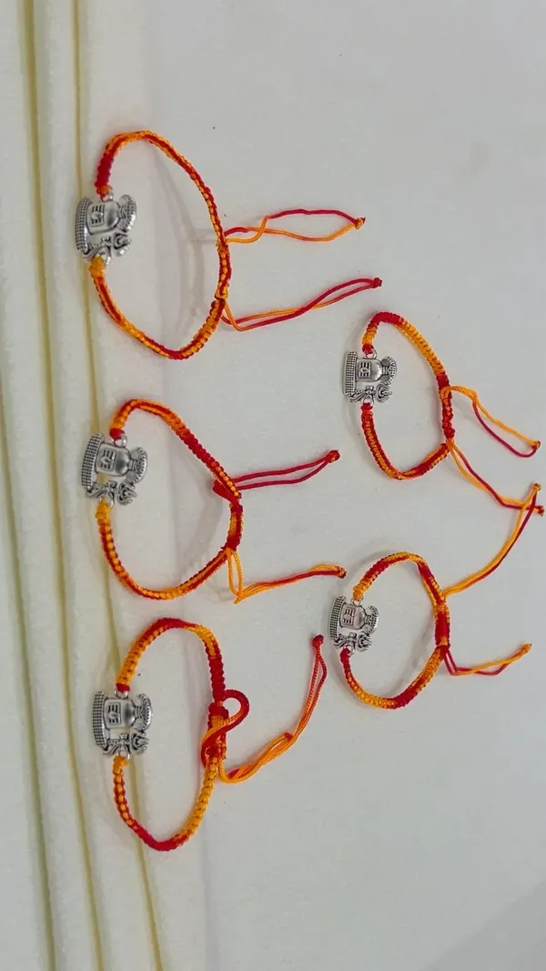 Red_Yellow_Thread_Ganesha_Rakhi_for_Brother