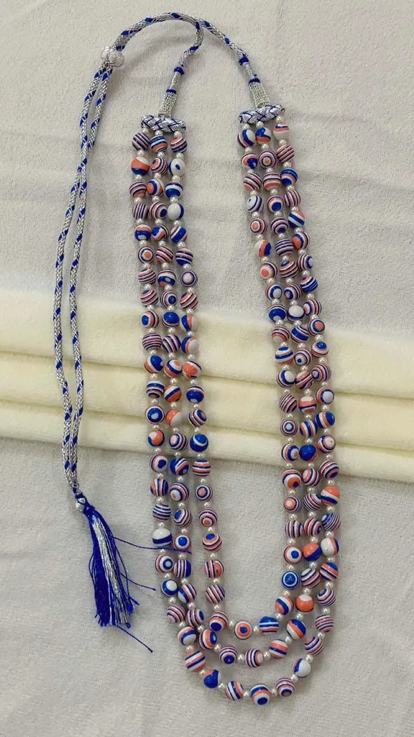 Blue_Beaded_Multistrand_Necklace_for_Women