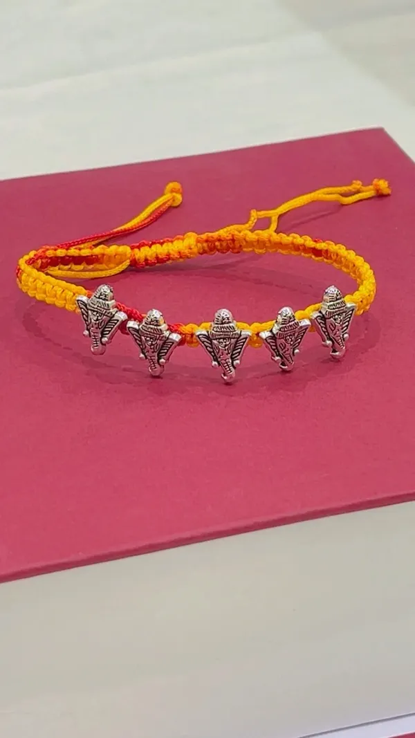 Yellow_Orange_Thread_Religious_Charm_Bracelet_for_Unisex_-_Pack_of_2