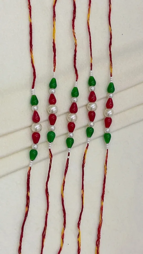 Multicolor_Beaded_Rakhi_Bracelet_for_Brothers