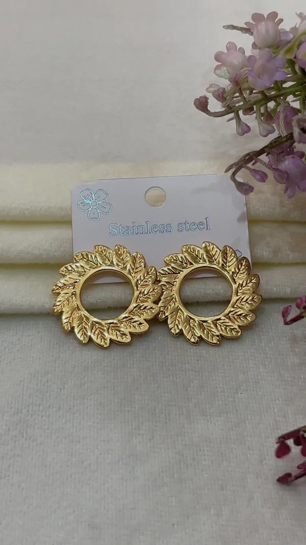 Gold_Tone_Floral_Hoop_Earrings_for_Women
