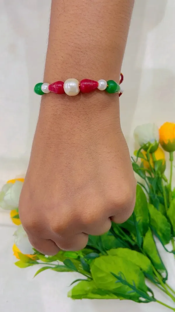 Multicolor_Beaded_Rakhi_Bracelet_for_Brothers