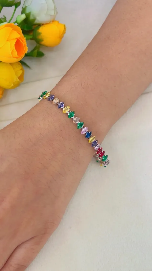 Multicolour_Stone_Bracelet_for_Women