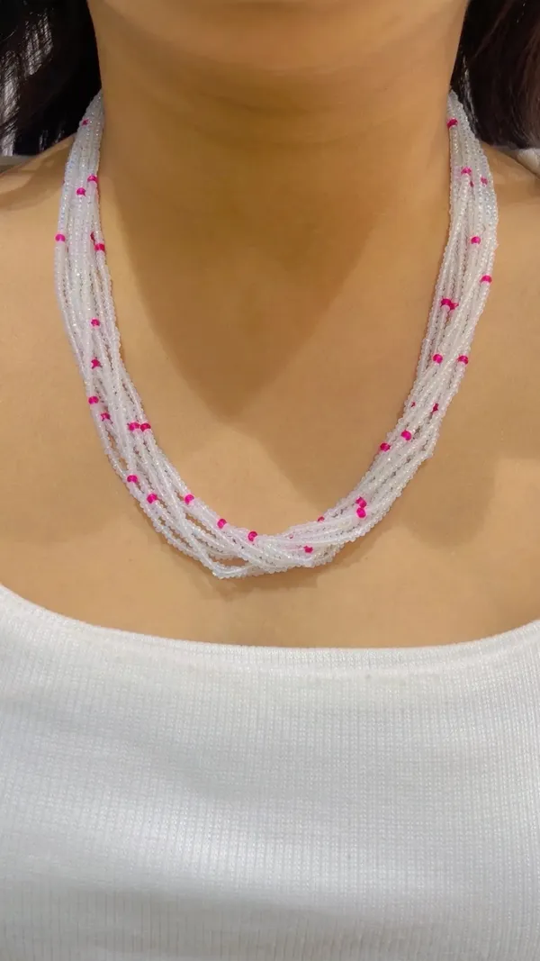 White_Beaded_Long_Necklace_for_Women