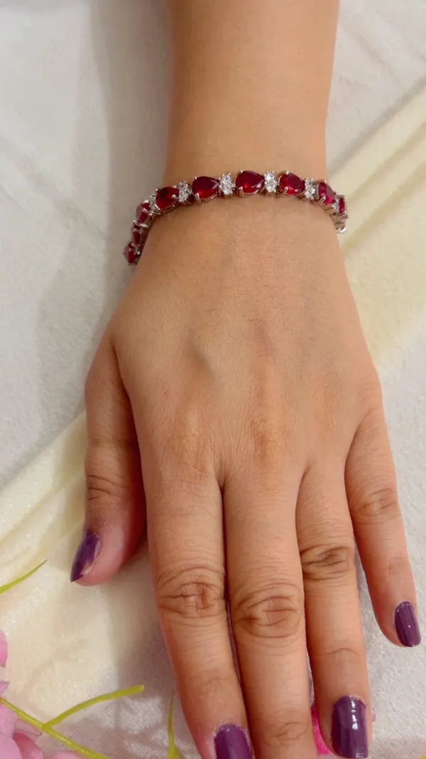 Red_Stone_Link_Bracelet_for_Women