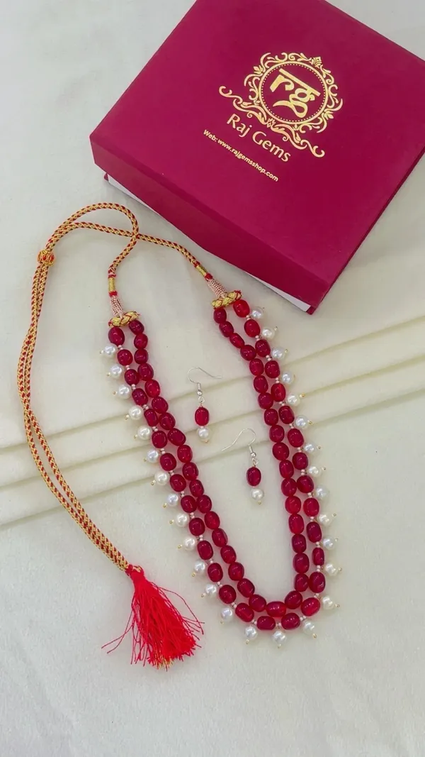 Red_Beaded_Necklace_Set_for_Women