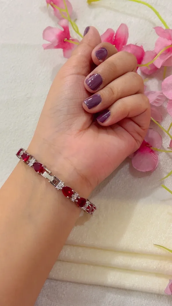 Red_Stone_Link_Bracelet_for_Women