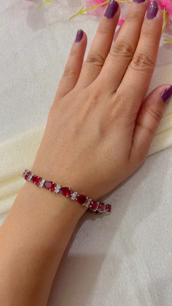 Red_Stone_Link_Bracelet_for_Women